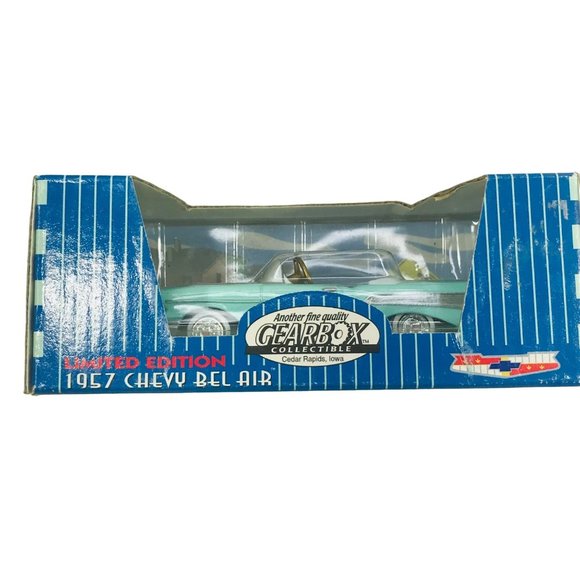 Gearbox 1997 Vintage 1957 Chevy Bel Air Convertible Serial #03687 Pedal Car New - Picture 2 of 10